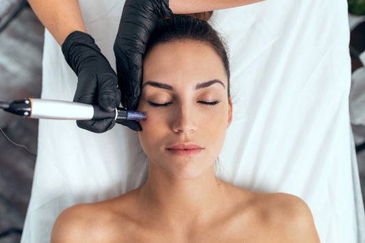 Microneedling Facial with Custom Serums for Skin Rejuvenation